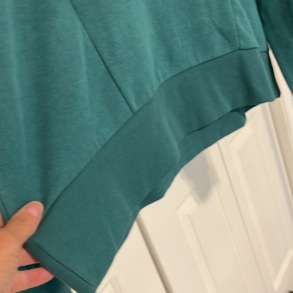 There Abouts Womens Sweatshirt with Ruffle detail Green Size‎ 3XL - Picture 8 of 8